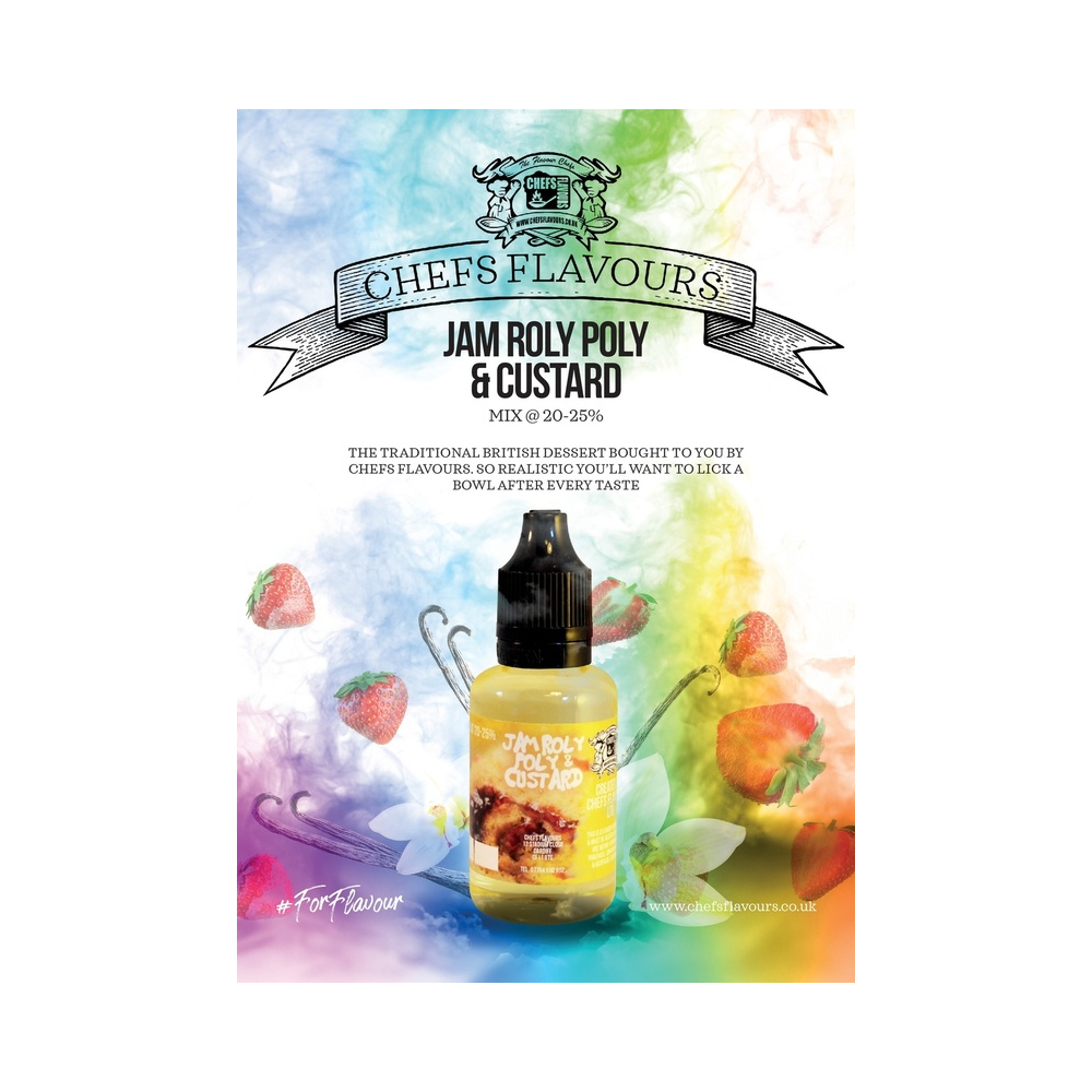 Chefs Flavours - Jam Roly Poly