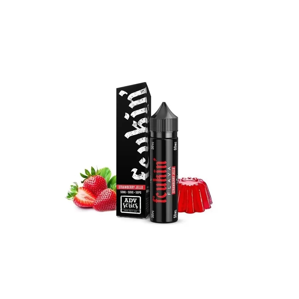 Fcukin' Flava - Strawberry Jello 50ML 0MG