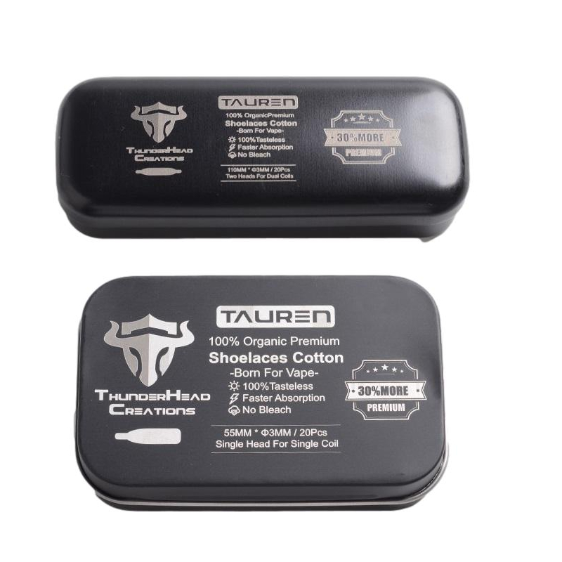Thunderhead - Tauren Organic Premium Shoelaces Cotton