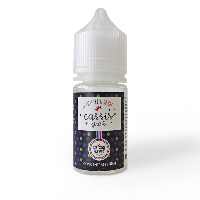 TUTTI FRUITI DU COQ - Cassis Givre concentatre 30ml