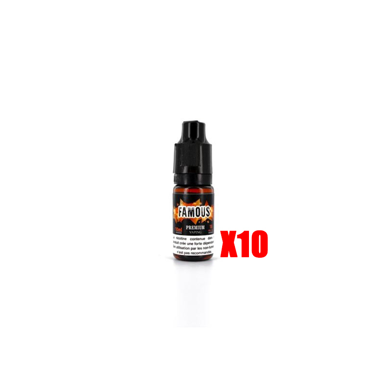 Eliquid France - Famous TPD 10ml X10