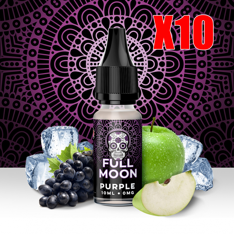Full Moon - Purple 10ml TPD x10 50/50