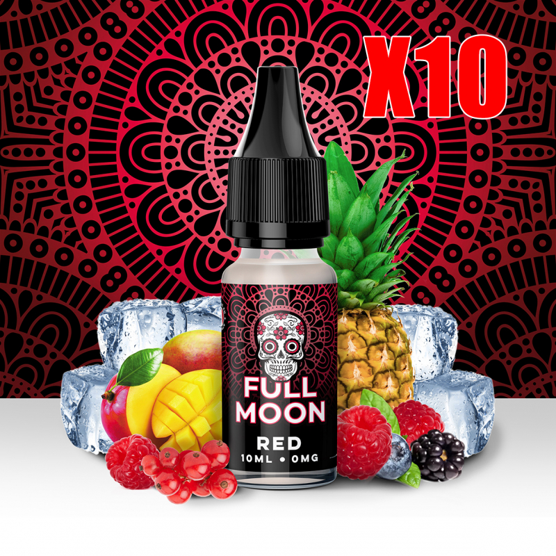 Full Moon - Red 10ml TPD x10 50/50