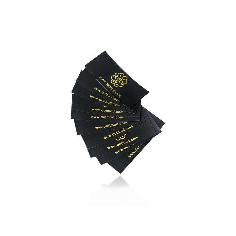 Dotmod - 18650 Battery Wrap Gold (10 pièces)