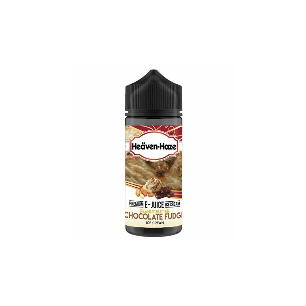 Heaven Haze - Peanut Butter Chocolate Fudge Ice Cream 100ML