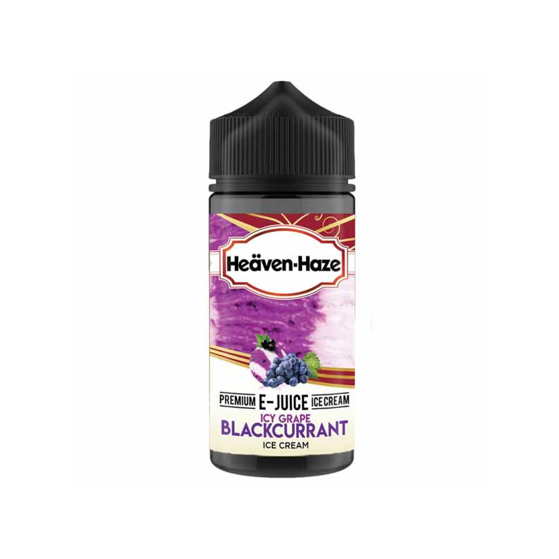 Heaven Haze - Icy Grape Blackcurrant Ice Cream 100ML