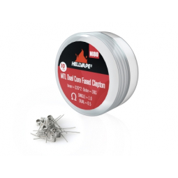 Hellvape - NI80 MTL Dual Core Fused Claptons Coils