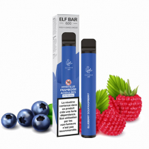 ElfBar- Myrtille Framboise Pod Jetable - 20mg 