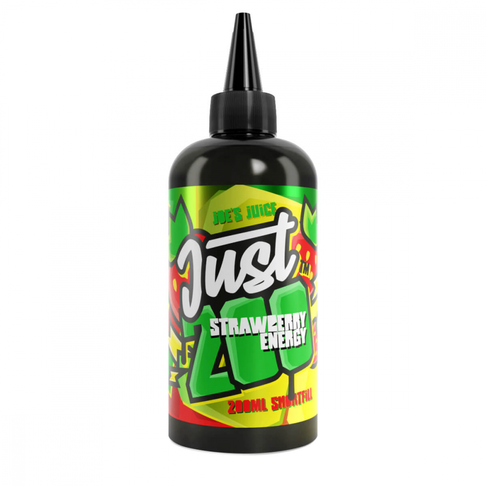Just 200 by Joe's Juice - Strawberry Energy 0mg 200ml