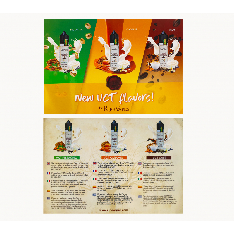 Ripes Vapers - Flyers New VCT Flavors