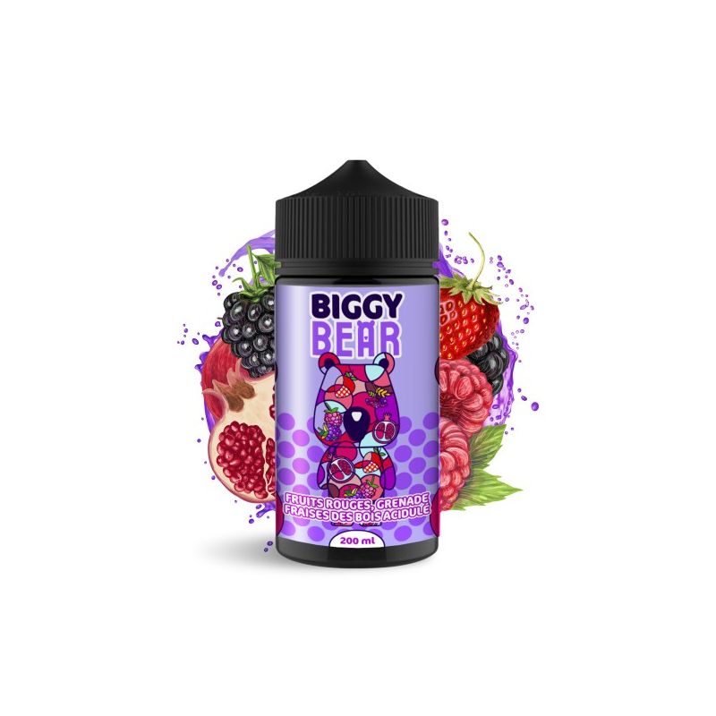 Biggy Bear - Strawberry Watermelon Pitaya 200ml