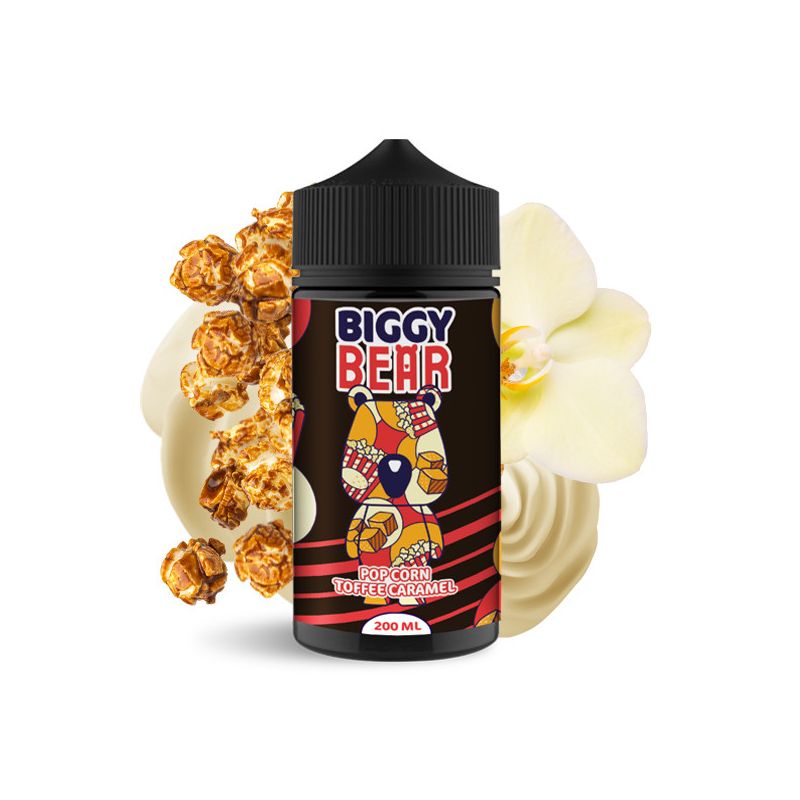 Biggy Bear - Pop Corn Toffee Caramel 200ml