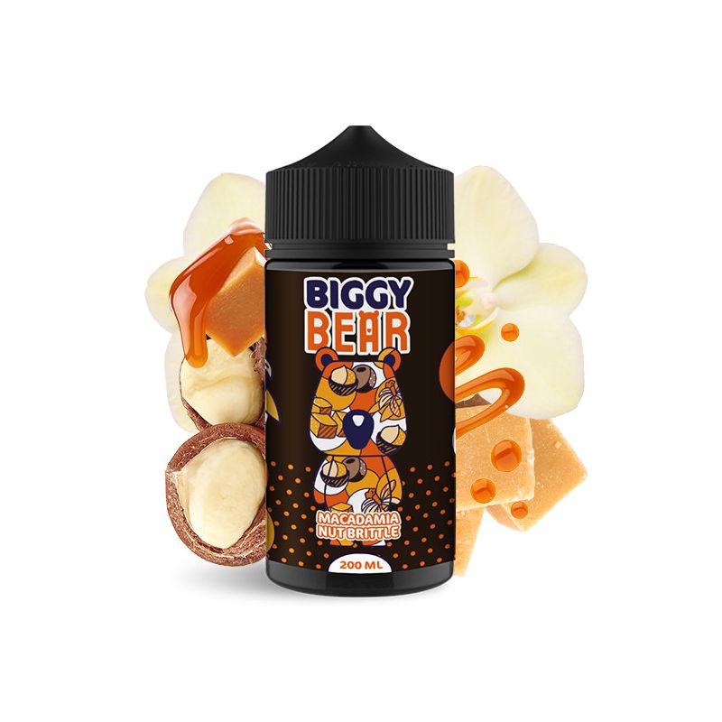 Biggy Bear - Macadamia Nut Brittle 200ml