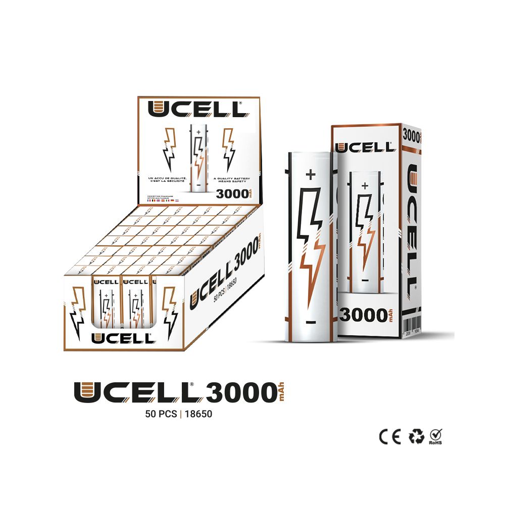 Ucell - Accu 18650 3000mAh 30A