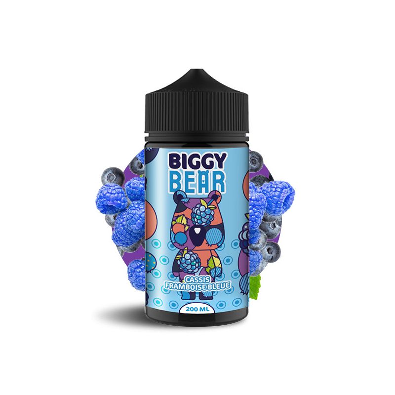 Biggy Bear - Cassis Framboise Bleue 200ml