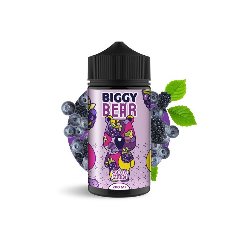 Biggy Bear - Blackcurrant Blue Raspberry 200ml