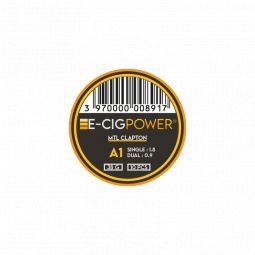 E-Cig Power - A1 MTL Clapton X20