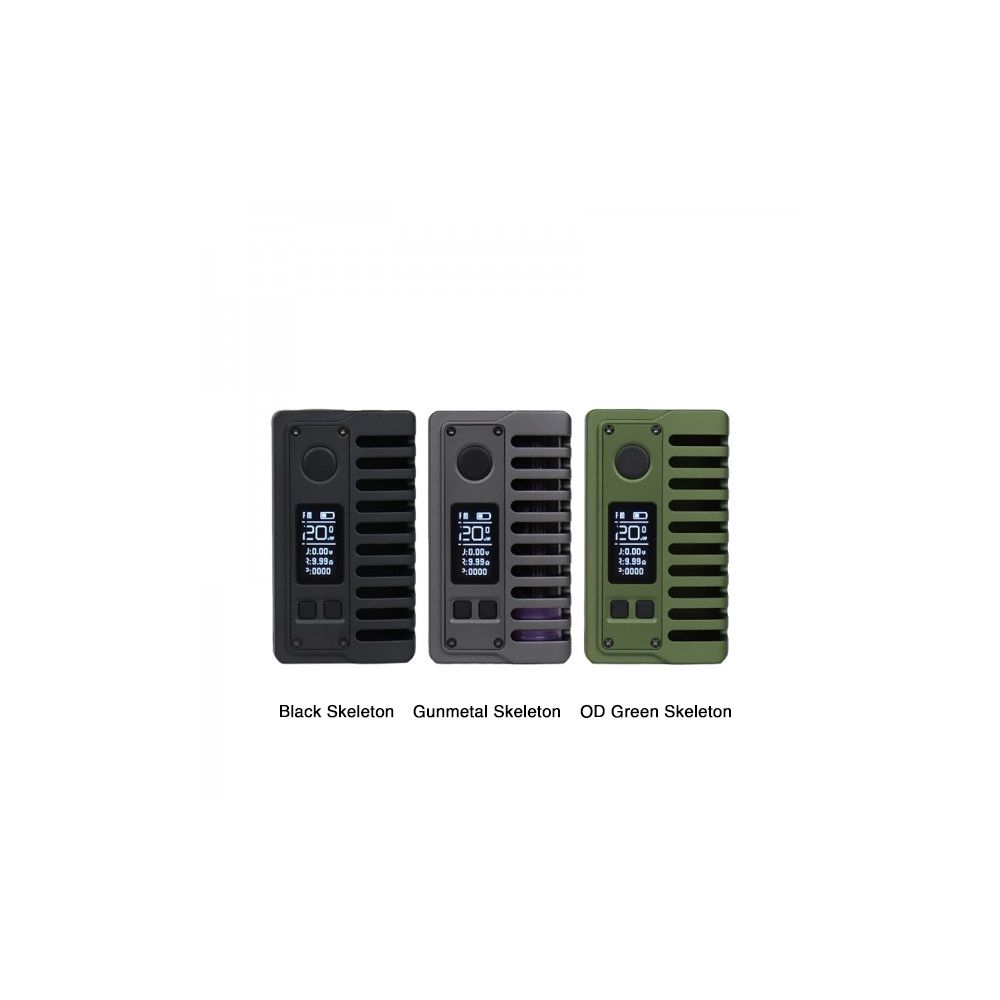 Vaperz Cloud x Orca Vape x GrimmGreen - Mod Empire Squonk 21700 Skeleton New Colors