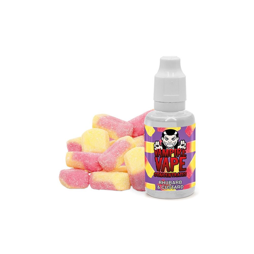 Vampire Vape - Rhubarb & Custard Concentré 30ML