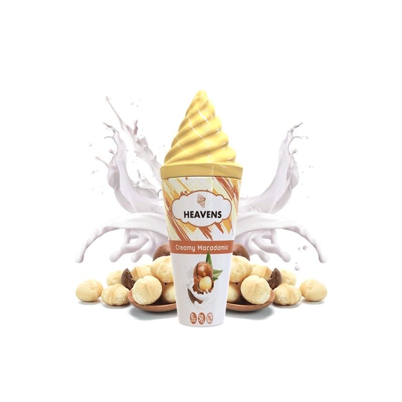Heavens by Vape Maker - Creamy Macadamia 0mg 50ml 