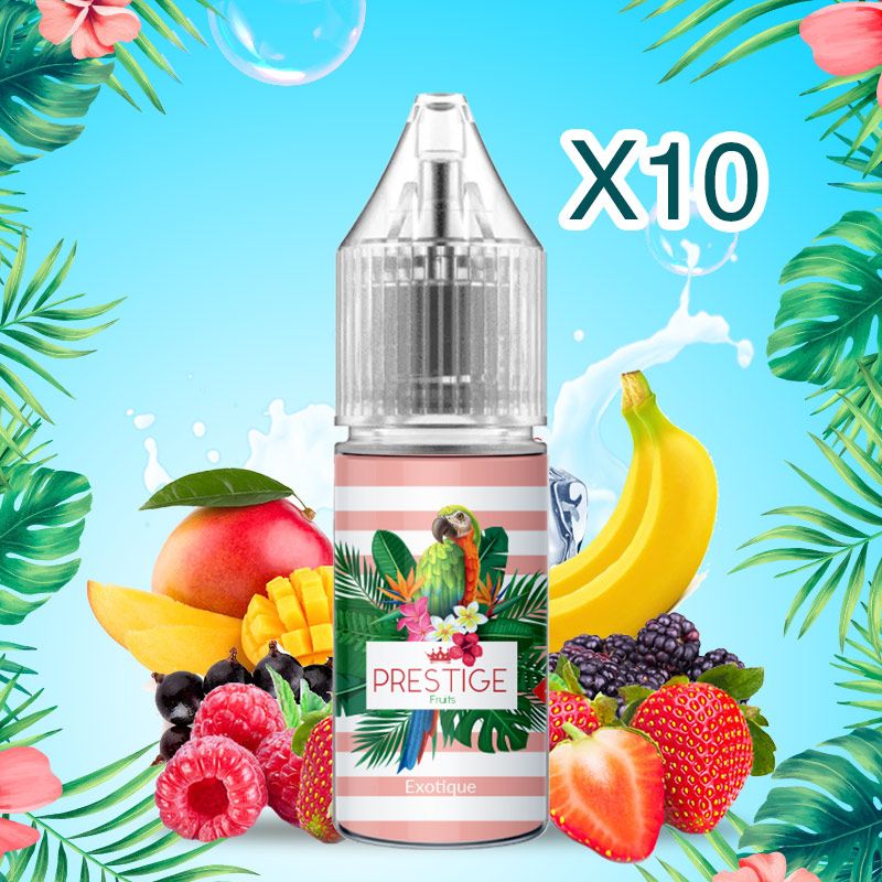 Prestige Fruits - Nic Salt -Exotique - 50/50 - 10ml X10