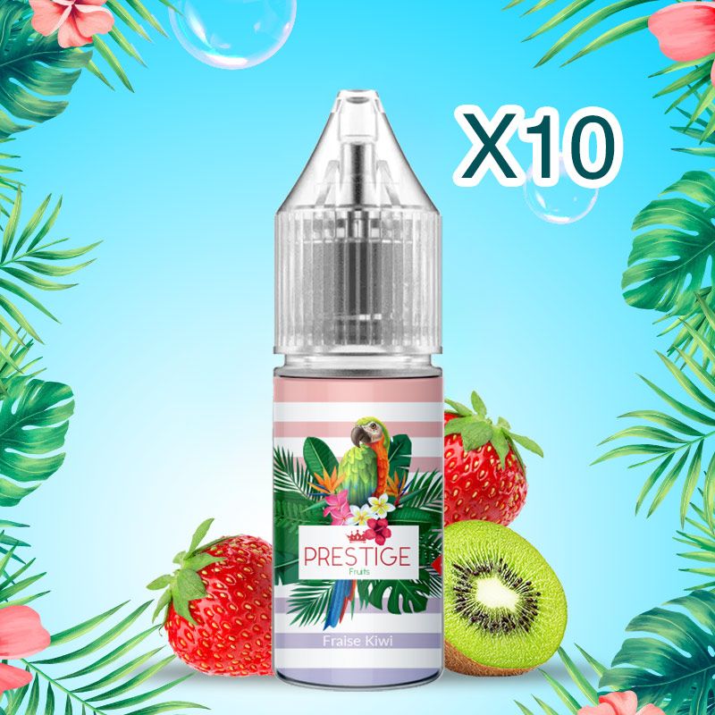 Prestige Fruits - Nic Salt - Fraise Kiwi - 50/50 - 10ml X10
