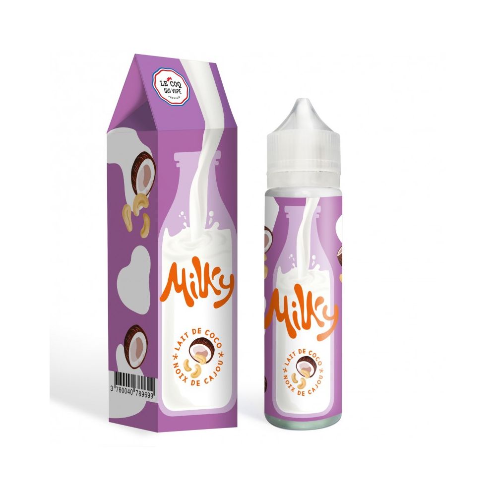 Milky by Le Coq qui Vape - Almond Vanilla Milk 50ml