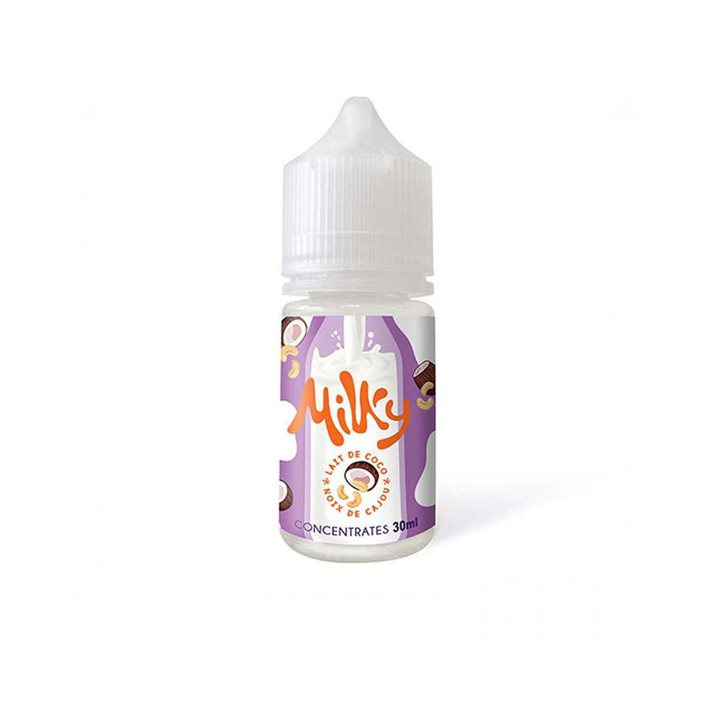 Milky by Le Coq qui Vape - Lait Coco Cajou Concentré 30ml