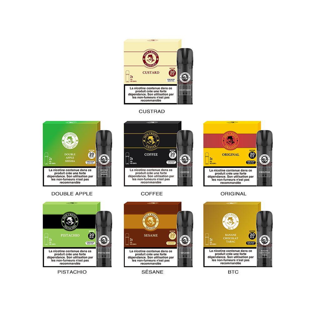 PGVG Don Cristo - Cartouches Pré-Rempli DC Pods X2 20MG