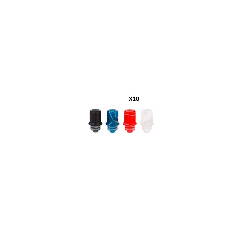 Innokin - Drip tip Résine pour Zlide x10