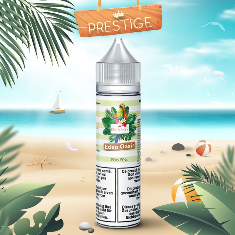 TPD Prestige Fruits - Eden Oasis (Ananas Citron Framboise) 50ml 50/50 PG/VG