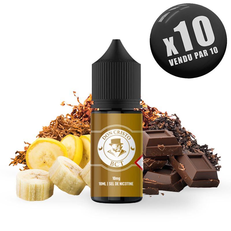 PGVG - Don Cristo BCT - NicSalt - 10-20mg - 10ml X10