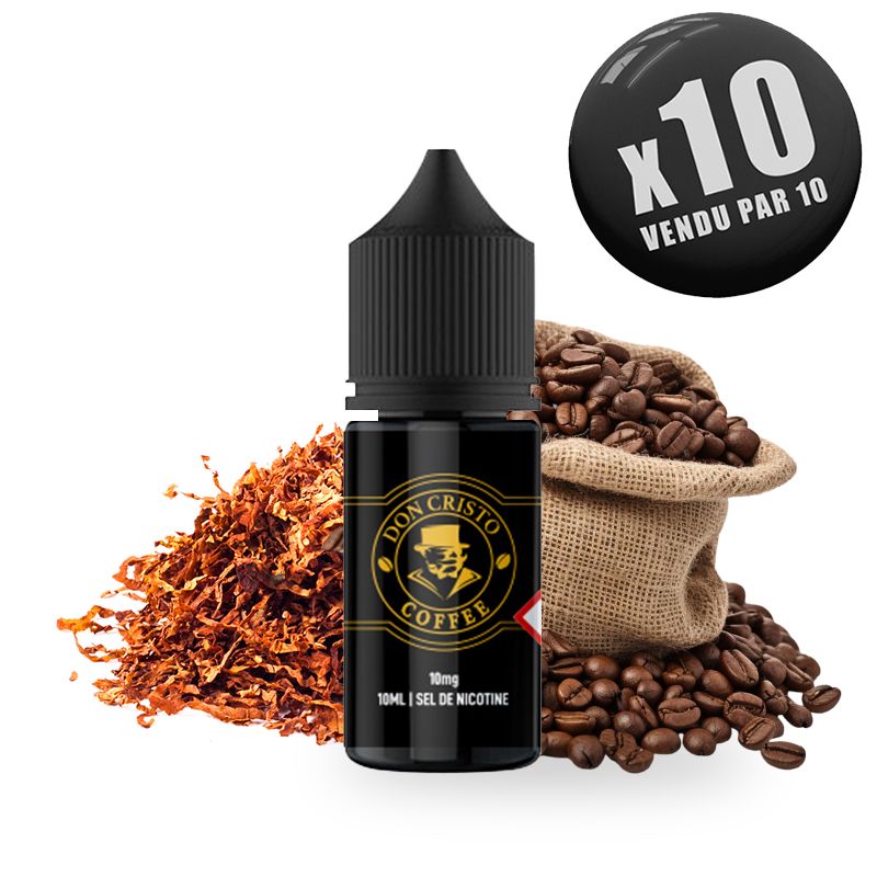 PGVG - Don Cristo Coffee - NicSalt - 10-20mg - 10ml X10