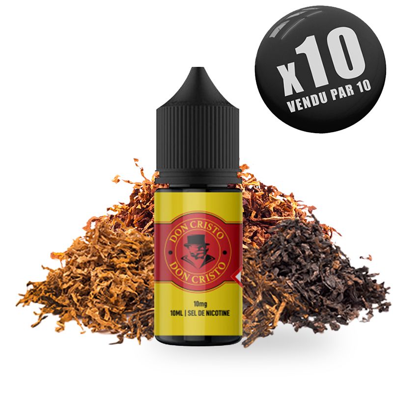 PGVG - Don Cristo Original - NicSalt - 10-20mg - 10ml X10