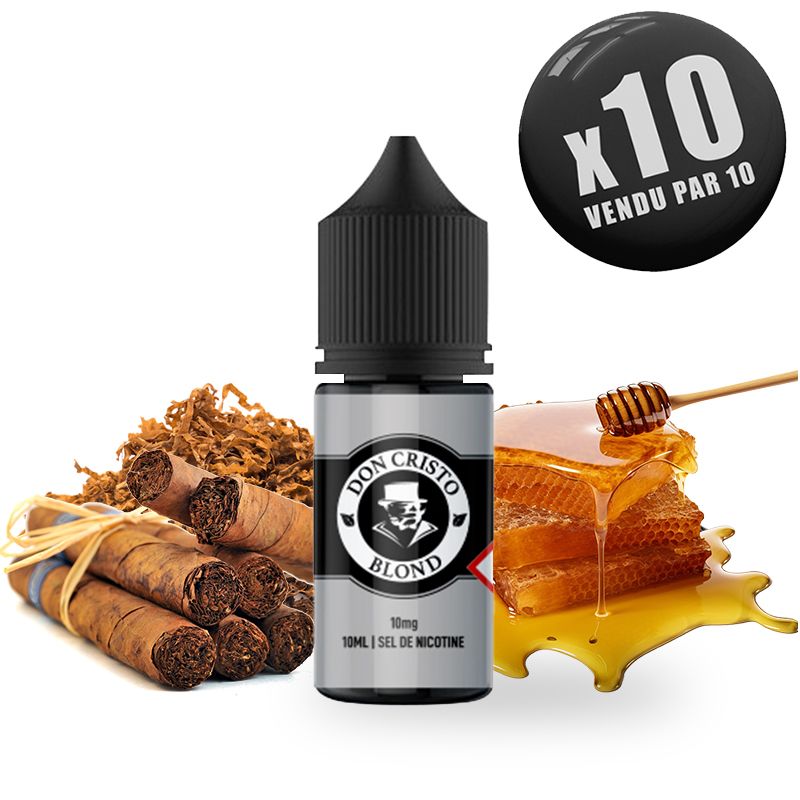 PGVG - Don Cristo Blond - NicSalt - 10-20mg - 10ml X10