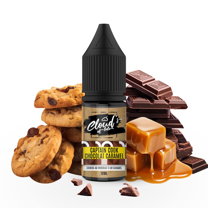 Cloud's of Lolo - Captain Cook Chocolat Caramel Concentré 10ml
