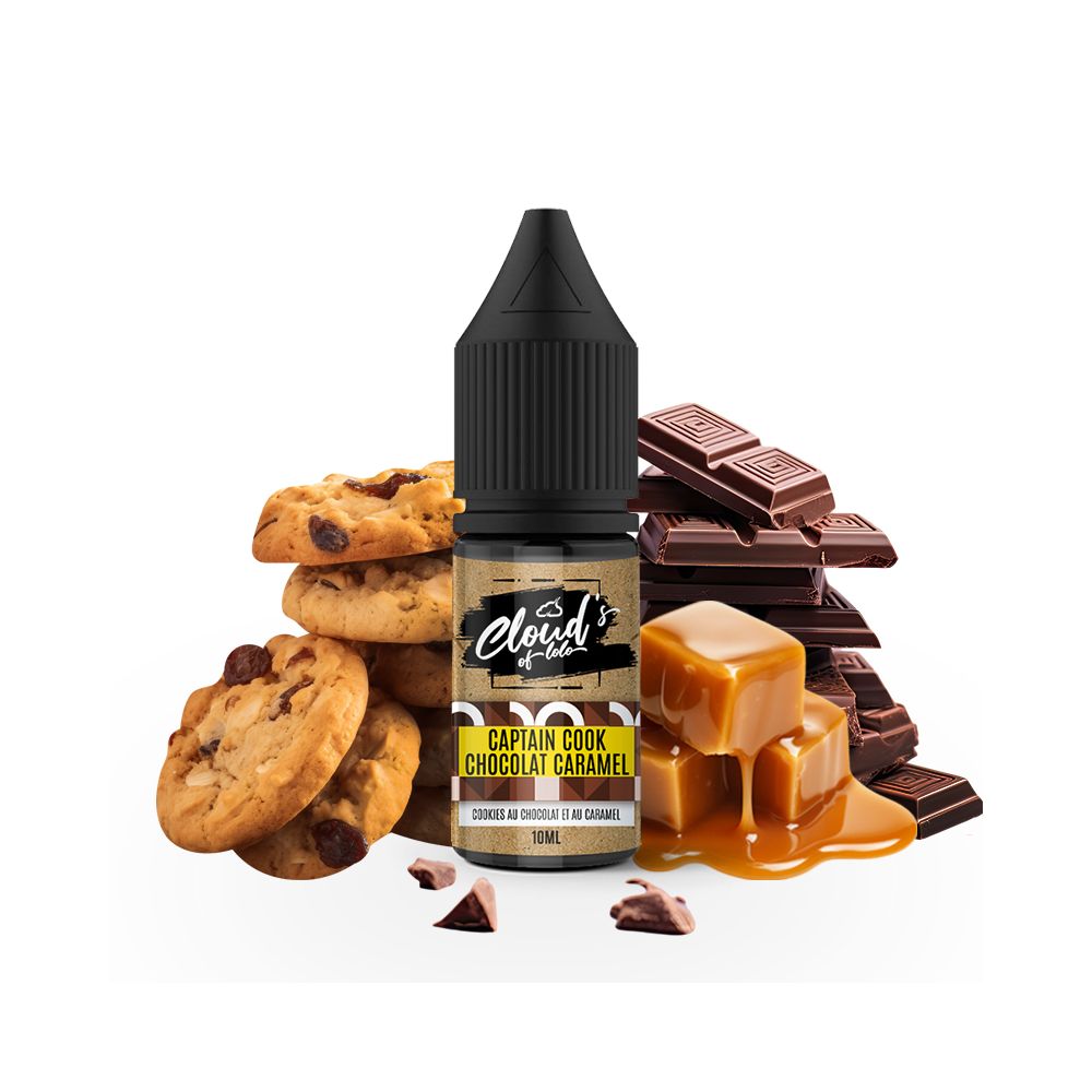 Cloud's of Lolo - Captain Cook Chocolat Caramel Concentré 10ml
