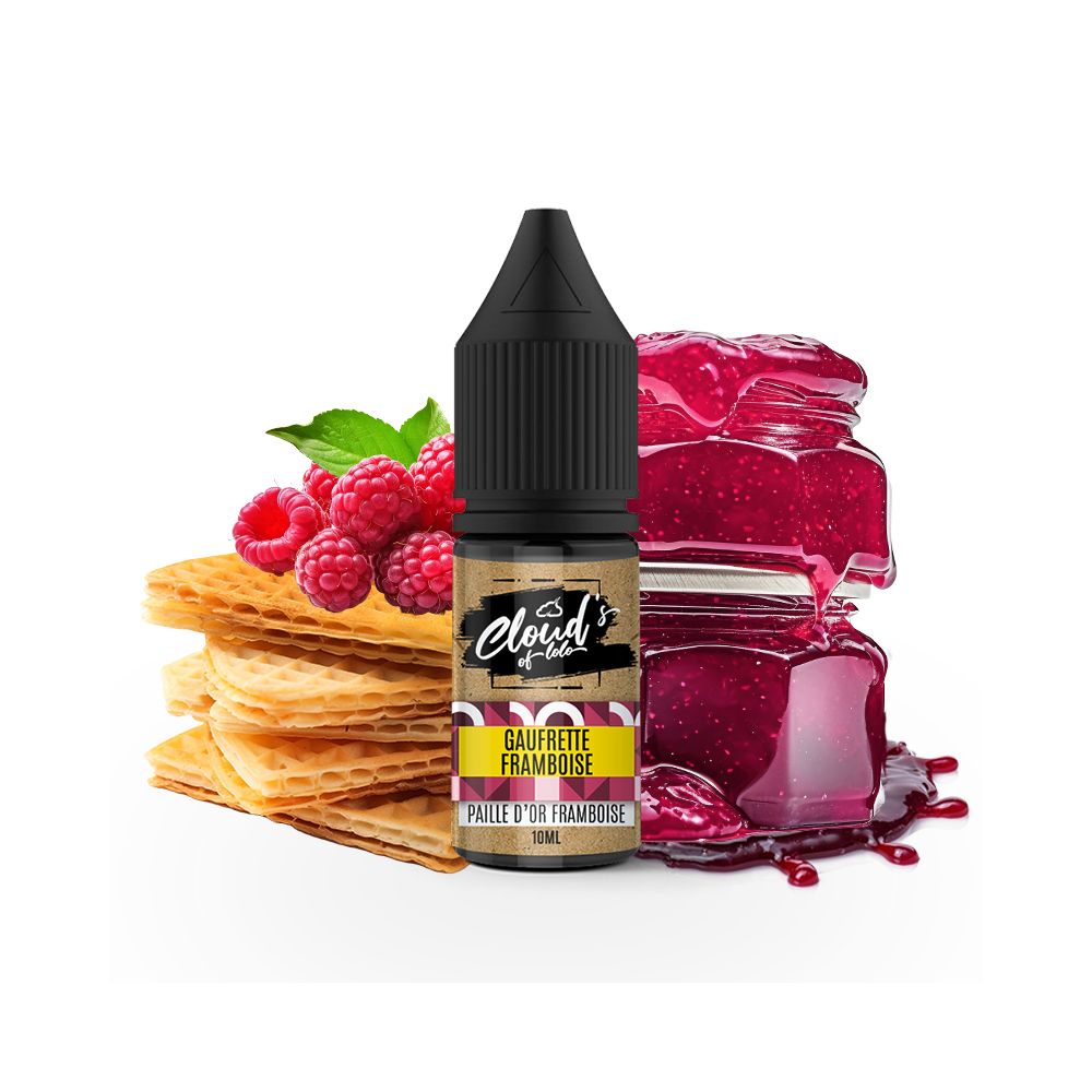 Cloud's of Lolo - Gaufrette Framboise Concentré 10ml