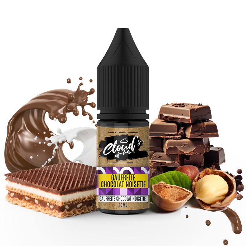 Cloud's of Lolo - Gaufrette Choco Noisette Concentré 10ml