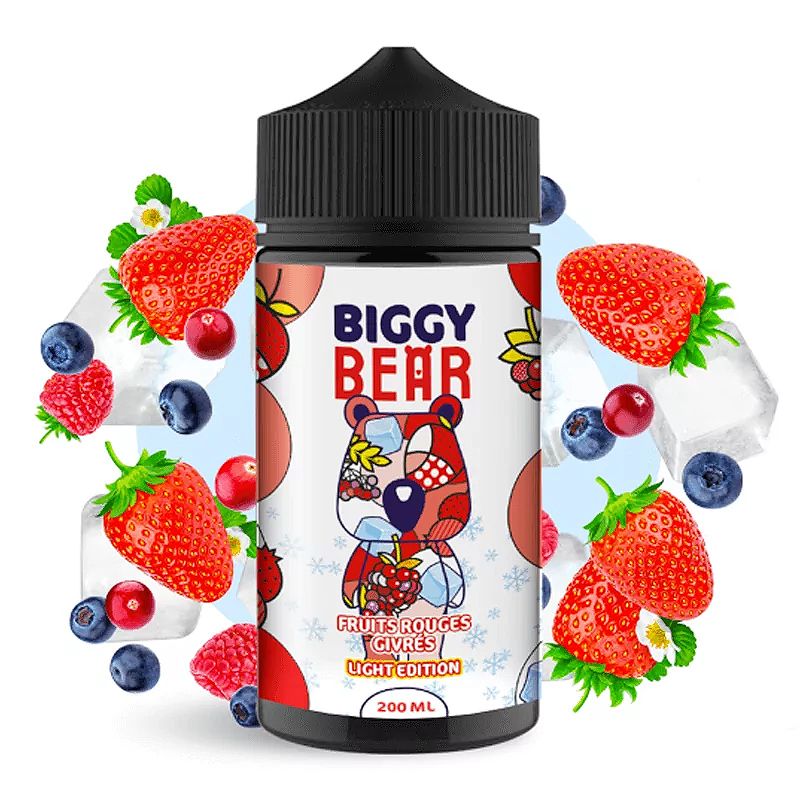 Biggy Bear - Iced Red Fruits - Light Edition 200ml
