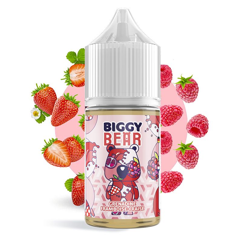 Biggy Bear - Grenadine Framboise Fraise Concentré 30ml