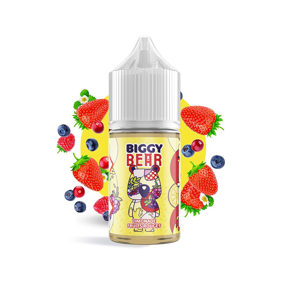 Biggy Bear - Concentrated Red Fruit Lemonade 30ml