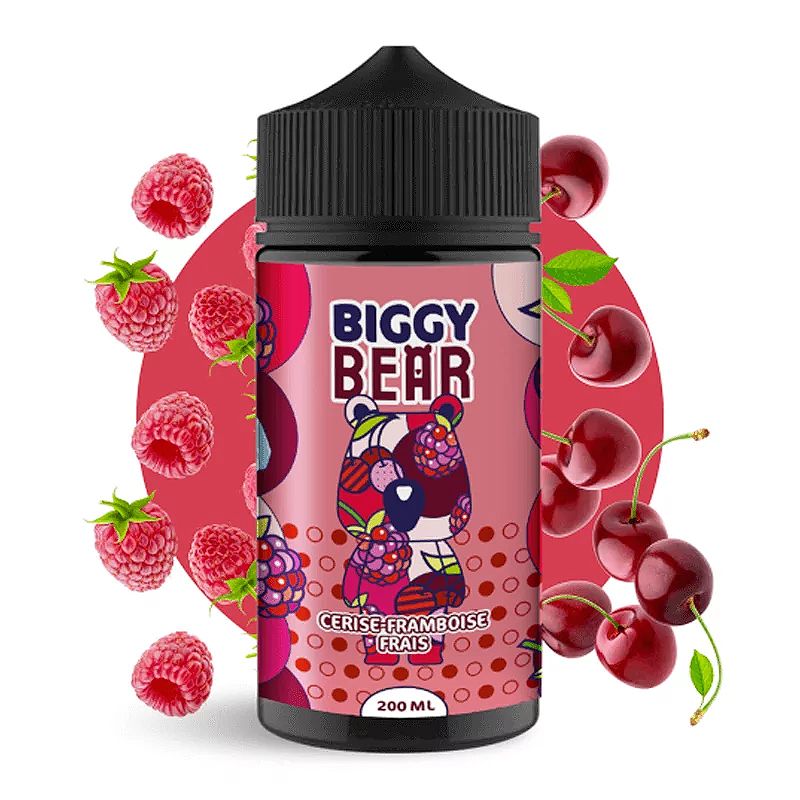 Biggy Bear - Cerise Framboise Frais 200ml