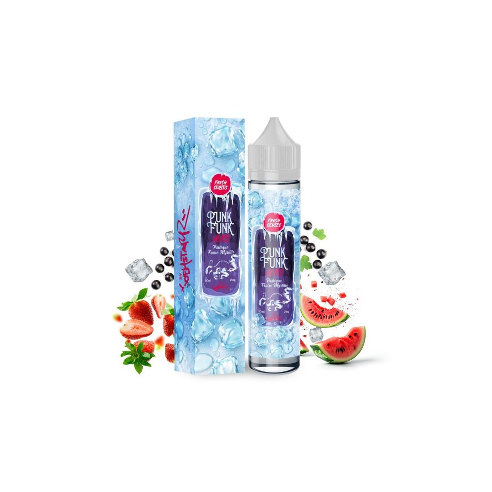 Punk Funk Hero - Fresh Series - Pastèque Fraise Myrtille50ml