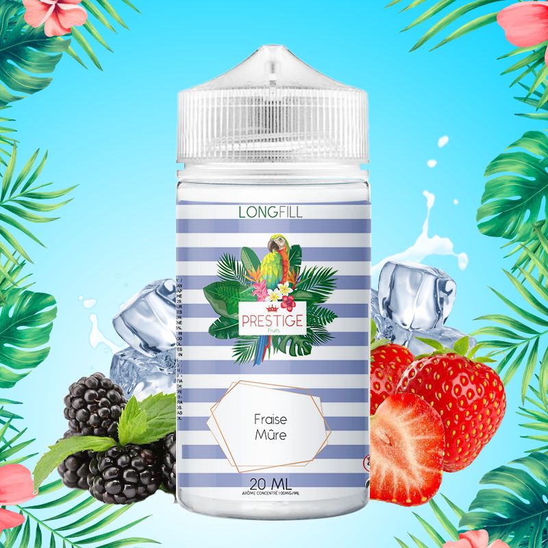 Prestige Fruits - LongFill Fraise Mûre Concentré 20ml/120ml