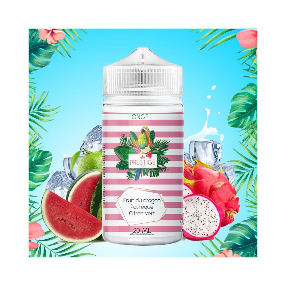 Prestige Fruits - LongFill Fruit du Dragon Pastèque Citron Vert Concentré 20ml/120ml
