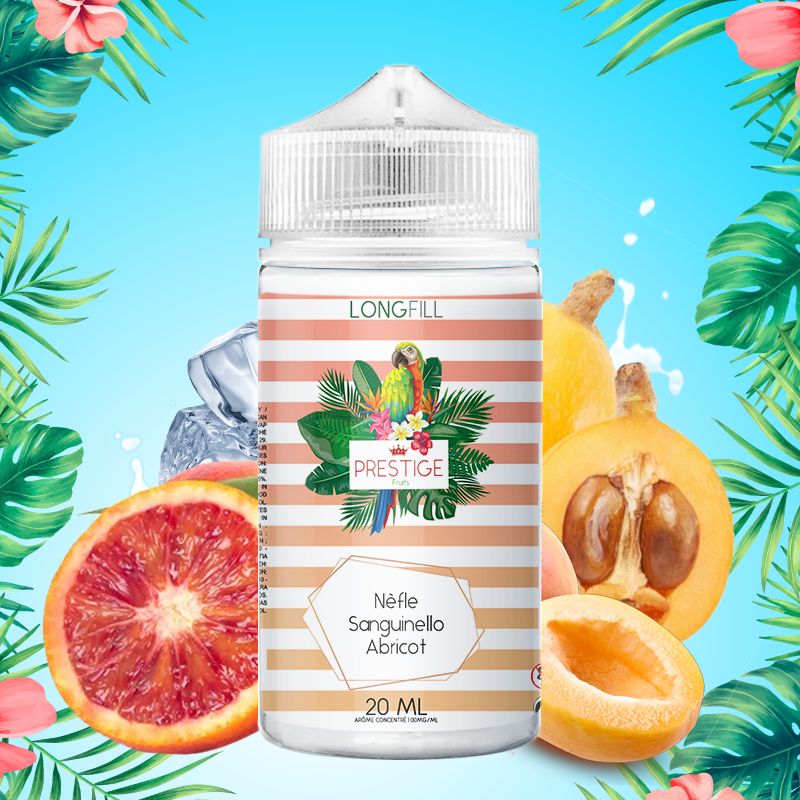 Prestige Fruits - LongFill Nèfle Sanguinello Abricot Concentré 20ml/120ml
