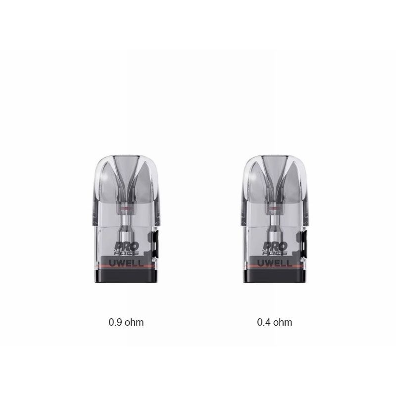 Uwell - Cartouche Caliburn G3 0.9 et 0.4ohm X4