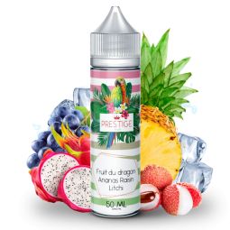 Prestige Fruits - Dragon Fruit Pineapple Grape Litchi 50ml 50/50