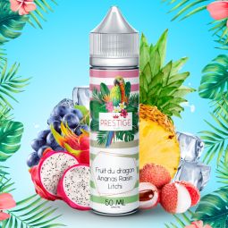Prestige Fruits - Fruit du Dragon Ananas Raisin Litchi 50ml 50/50